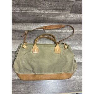 Wood & Faulk Tool and Travel Bag Canvas and Leather